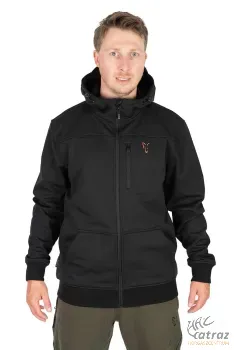 Fox Fekete Narancs Softshell Dzseki - Fox Collection Soft Shell Jacket Black Orange