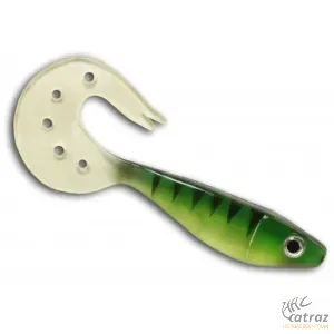 Nevis Twister Shad Vantage 9 cm Zöld - Nevis Gumihal 3 db/csomag