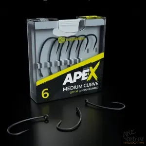 RidgeMonkey Ape-X Medium Curve Barbed Méret: 8 - RidgeMonkey Pontyozó Horog