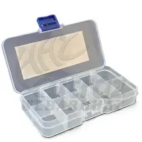 Zebco Trophy Accessory Box - Zebco Aprócikkes Doboz 10 Rekeszes