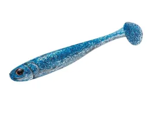 Major Craft Stabi Shad Slim 3.5" 8.9cm #002 Blue Silver - Major Craft Gumihal