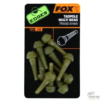 Fox Edges Tadpole Multi Bead Khaki 10 db/csomag