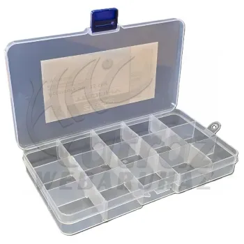 Zebco Trophy Accessory Box - Zebco Aprócikkes Doboz 15 Rekeszes