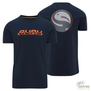 Guru Intersect Tee Navy Méret: 2XL - Guru Horgász Póló