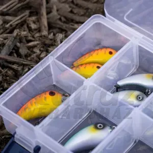 Zebco Trophy Accessory Box - Zebco Aprócikkes Doboz 15 Rekeszes