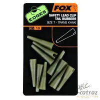Fox Gumikúp Biztosító Hüvely Ólomkapocshoz Méret: 7 - Fox Safety Lead Clip Tail Rubbers