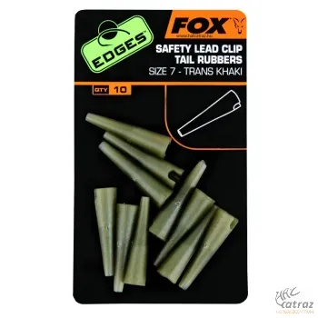 Fox Gumikúp Biztosító Hüvely Ólomkapocshoz Méret: 7 - Fox Safety Lead Clip Tail Rubbers
