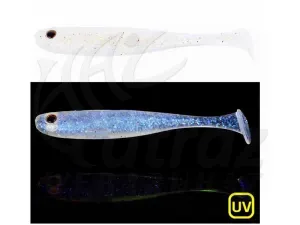 Major Craft Stabi Shad Slim 3.5" 8.9cm #006 UV Clear - Major Craft Gumihal