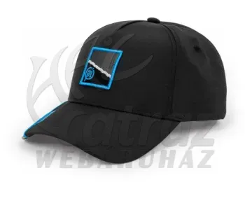 Preston Black Apex Cap – Fekete Horgász Baseball Sapka