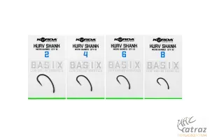 Korda Basix Kurv Shank Micro Barbed Méret: 8 - Korda Pontyozó Horog