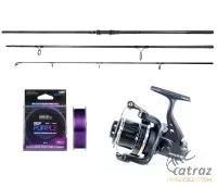 Okuma Bojlis Horgász Szett - Custom Black CB 60 + Carp Expert Black Shadow Carp + Carp Academy Deep Purple Monofil Zsinór