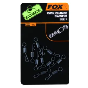 Fox Edges Gyorskapcsos Forgó Méret: 7-es  - Fox Kwik Change Swivel
