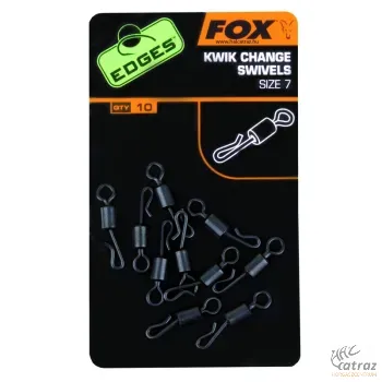 Fox Edges Gyorskapcsos Forgó Méret: 7-es  - Fox Kwik Change Swivel