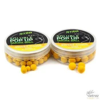 Stég Product Soluble Pop Up Smoke Ball 8-10mm Sweet Corn - Stég Édes Kukoricás Pop-Up Csali