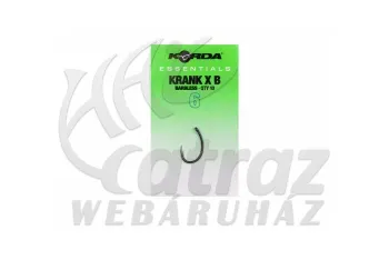 Korda Essentials Krank X Barbless - 6 - Pontyozó horog