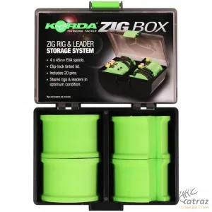 Korda Zig Box Black - Korda Zig Előketrató Doboz