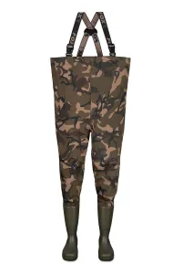 Fox Melles Nadrág Méret: 43 - Fox Camo Lightweight Lined Waders - Fox Mellescsizma