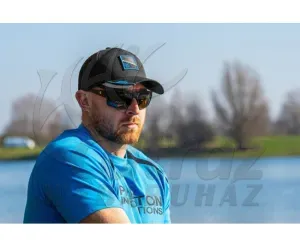 Preston Black Apex Cap – Fekete Horgász Baseball Sapka