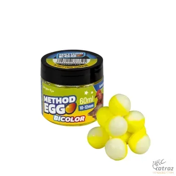 Benzar Mix Method Egg 10-12 mm Vajsav & Sajt 60ml - Sárga/Fehér