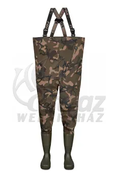 Fox Melles Nadrág Méret: 46 - Fox Camo Lightweight Lined Waders - Fox Mellescsizma