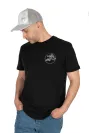 Fox Rage Limited Edition Perch Black T-Shirt Méret: M - Sügér Mintás Horgász Póló