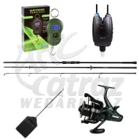 Daiwa Bojlis Horgász Szett - Daiwa D-Carp 3,60m 3,00lb 3 Részes Bojlis Bot + Nevis Torrent 6000 + Digitális Mérleg + Fűzőtű