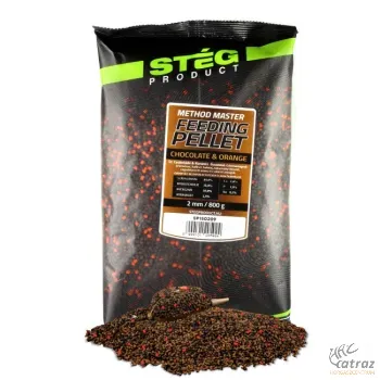 Stég Product Etető Pellet 2mm Csoki-Narancs - Stég Micropellet