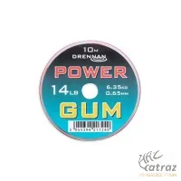 Power Gum Drennan 10m 0,65mm 6,3kg - Piros