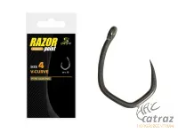 Carp Spirit Razor V-Curve Barbless Pontyozó Horog Méret:10 - Szakállnélküli Horog