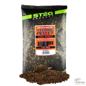 Stég Product Etető Pellet 2mm Chili-Peach - Stég Mangós Micropellet