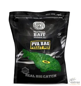 SBS PVA Bag Pellet Mix 500g - Garlic