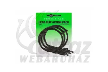 Korda Essentials Lead Clip Action Pack - Ólomkapcsos szerelék készlet