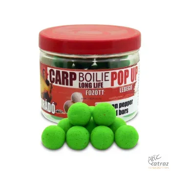 Haldorádó Carp Boilie Long Life Pop-Up 40g-Green Pepper/Zöldbors