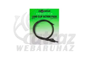 Korda Essentials Lead Clip Action Pack - Ólomkapcsos szerelék készlet