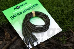Korda Essentials Lead Clip Action Pack - Ólomkapcsos szerelék készlet