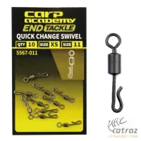 Carp Academy Gyorskapocs Forgó Méret: 8 - Carp Academy Quick Change Swivel M
