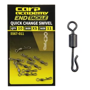 Carp Academy Gyorskapocs Forgó Méret: 8 - Carp Academy Quick Change Swivel M