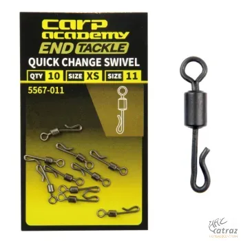 Carp Academy Gyorskapocs Forgó Méret: 8 - Carp Academy Quick Change Swivel M