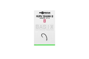 Korda Basix Kurv Shank Barbless Méret: 8 - Korda Pontyozó Horog