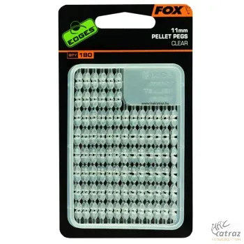 Fox Edges Pellet Stopper - Fox Pellet Pegs 11mm Clear
