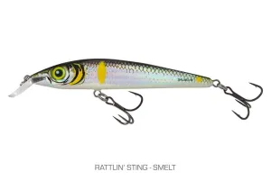 Salmo Rattlin' Stings Suspending 9cm Smelt - Vízközti Salmo Wobbler