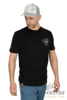 Fox Rage Limited Edition Pike Black T-Shirt Méret: 2XL - Csuka Mintás Horgász Póló