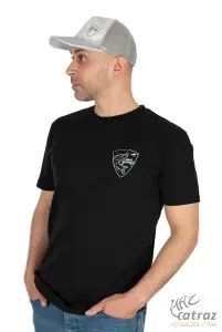 Fox Rage Limited Edition Pike Black T-Shirt Méret: 2XL - Csuka Mintás Horgász Póló