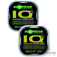 Korda IQ Extra Soft Fluorocarbon Hooklink 10lb - Lágy Fluorocarbon Előkezsinór