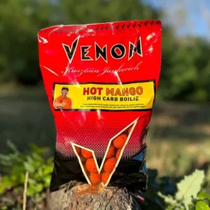 Venom High Carb Boilie Hot Mango 24mm - Venom Szénhidrátos Bojli