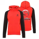 Guru Hoodie Red Black Méret: 2XL - Guru Horgász Pulóver