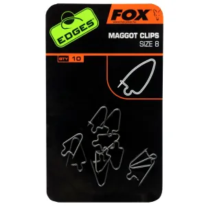 Maggot Clips Fox Edges Size: 8x10 CAC525