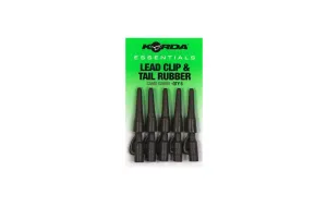 Korda Essentials Lead Clips & Tail Rubbers - Ólomkapocs készlet