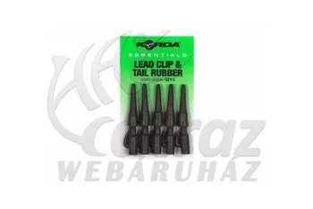 Korda Essentials Lead Clips & Tail Rubbers - Ólomkapocs készlet
