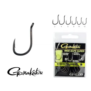 Gamakatsu G-Carp Wide Gape Super Méret:8 - Gamakatsu Pontyozó Horog